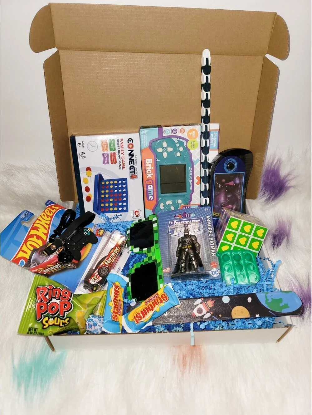 The Boy Gift Box Personalized Relaxation and Toys gift box